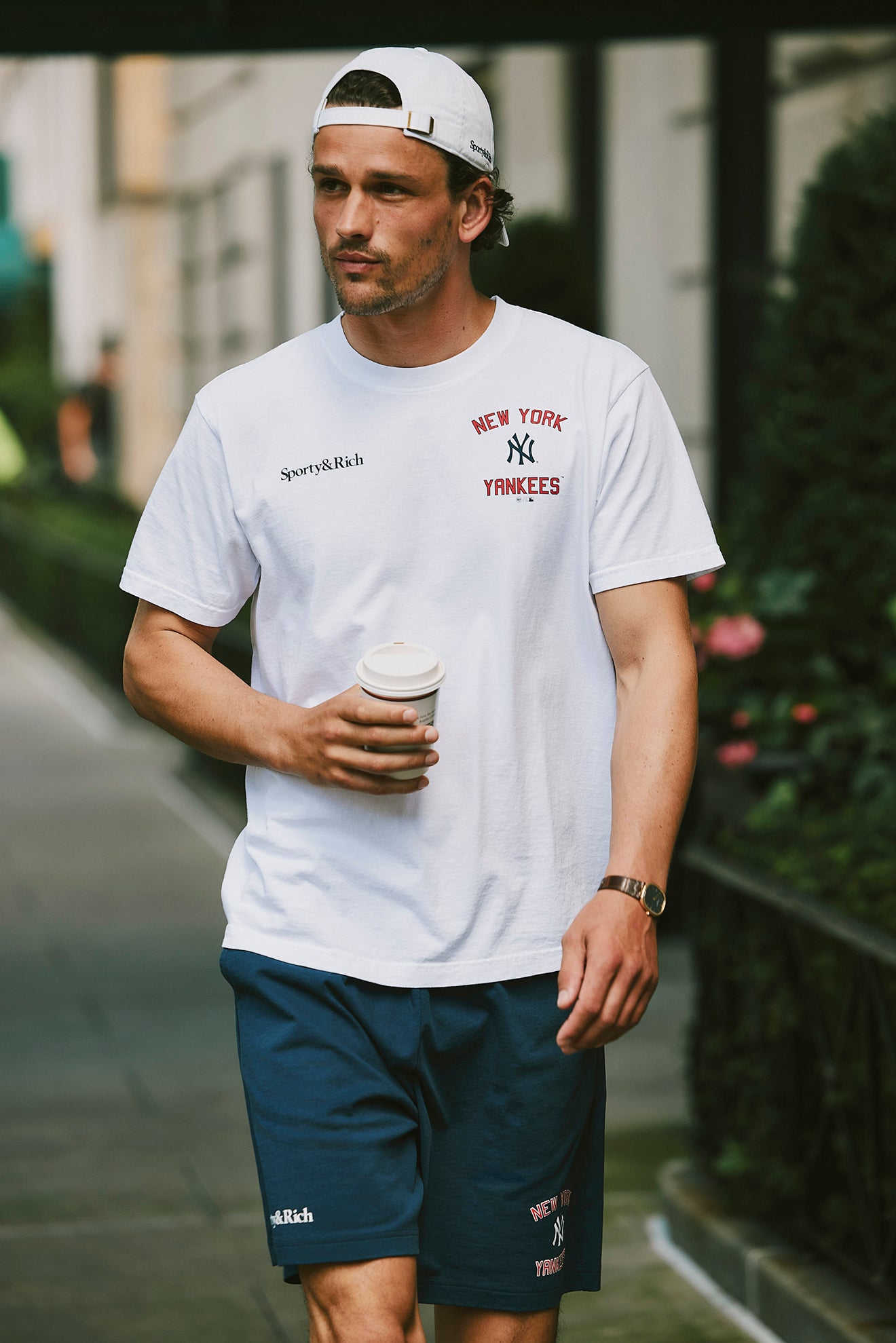 Home Run Gym Short Navy Red And White