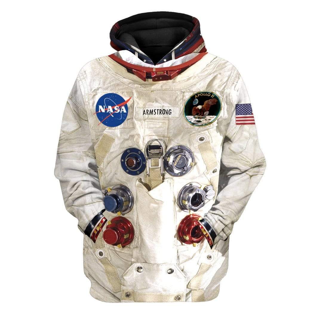 [50th Anniversary] Armstrong Spacesuit Costume Hoodie Sweatshirt T-Shirt Sweatpants Tracksuit - Stormmerch Exclusive