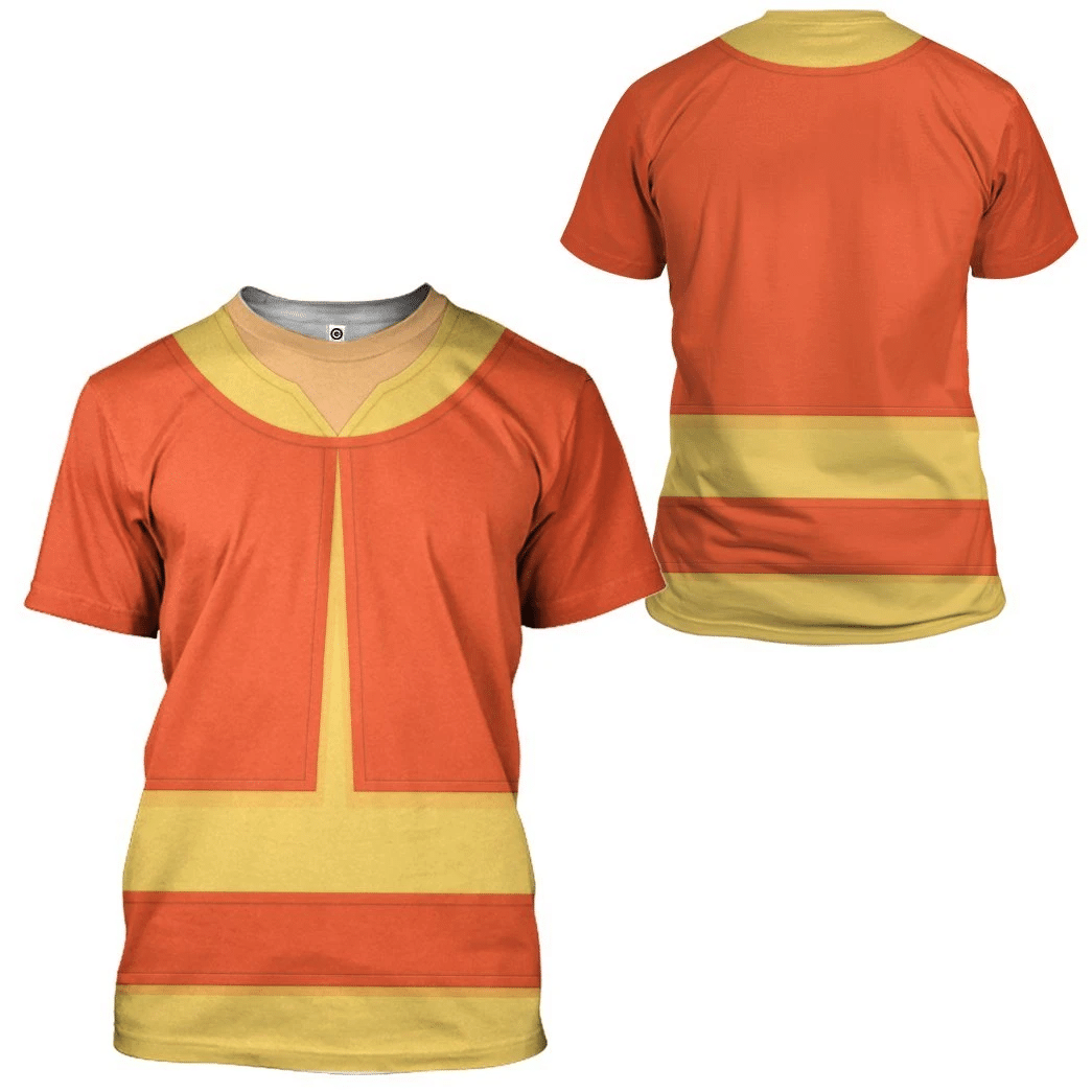 Aang Avatar The Last Airbender Costume Hoodie Sweatshirt T-Shirt Sweatpants Tracksuit - Stormmerch Exclusive