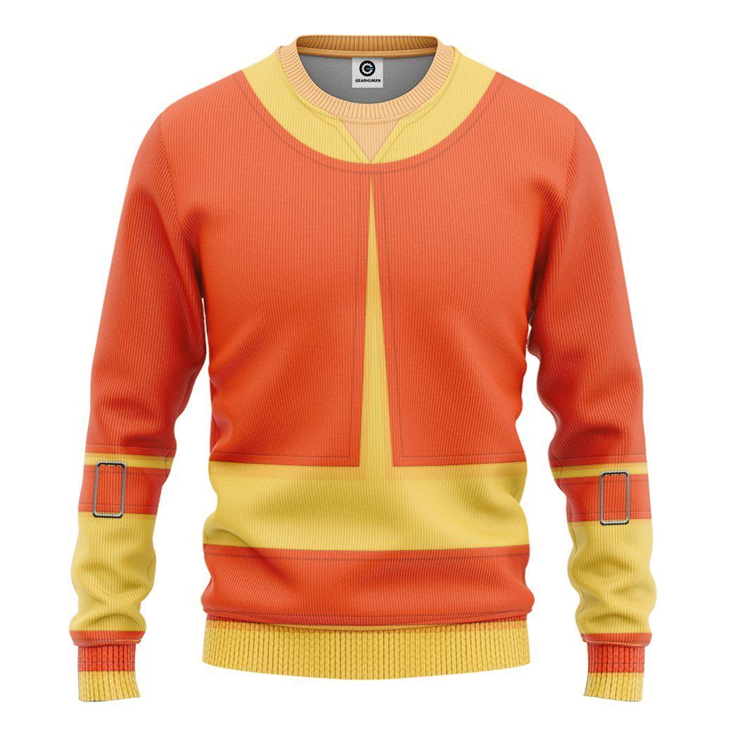 Aang Avatar The Last Airbender Costume Hoodie Sweatshirt T-Shirt Sweatpants Tracksuit - Stormmerch Exclusive