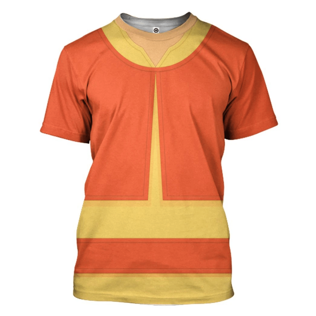 Aang Avatar The Last Airbender Costume Hoodie Sweatshirt T-Shirt Sweatpants Tracksuit - Stormmerch Exclusive