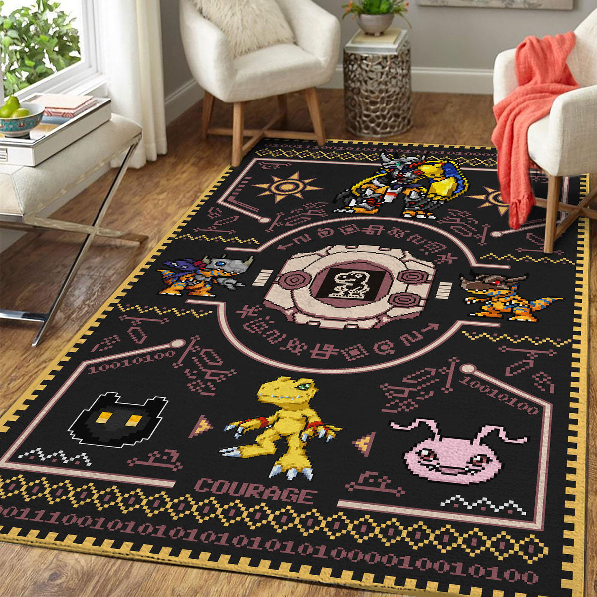 Agumon Digimon Rug Evolution - Stormmerch Exclusive