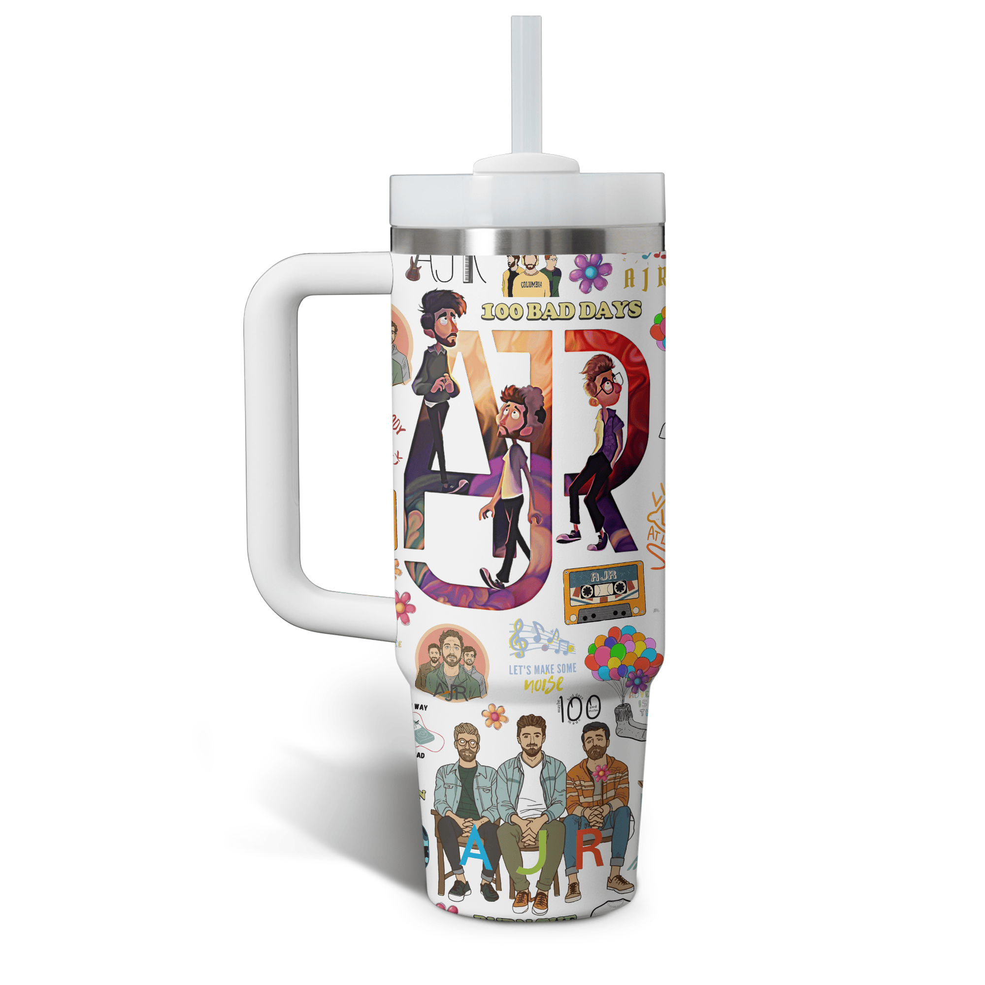 AJR Music Custom Stanley Cup 40 oz 30 oz Tumbler With Handle