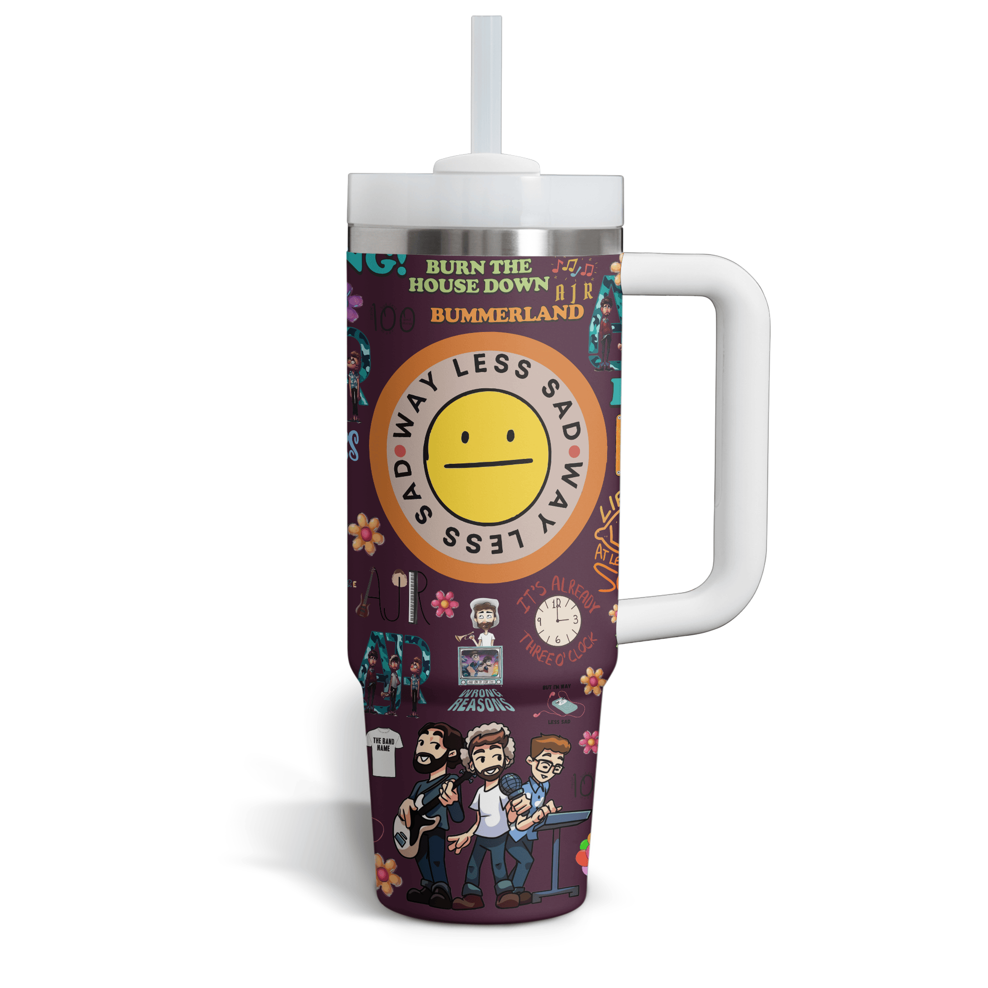 AJR Music Custom Stanley Cup 40 oz 30 oz Tumbler With Handle