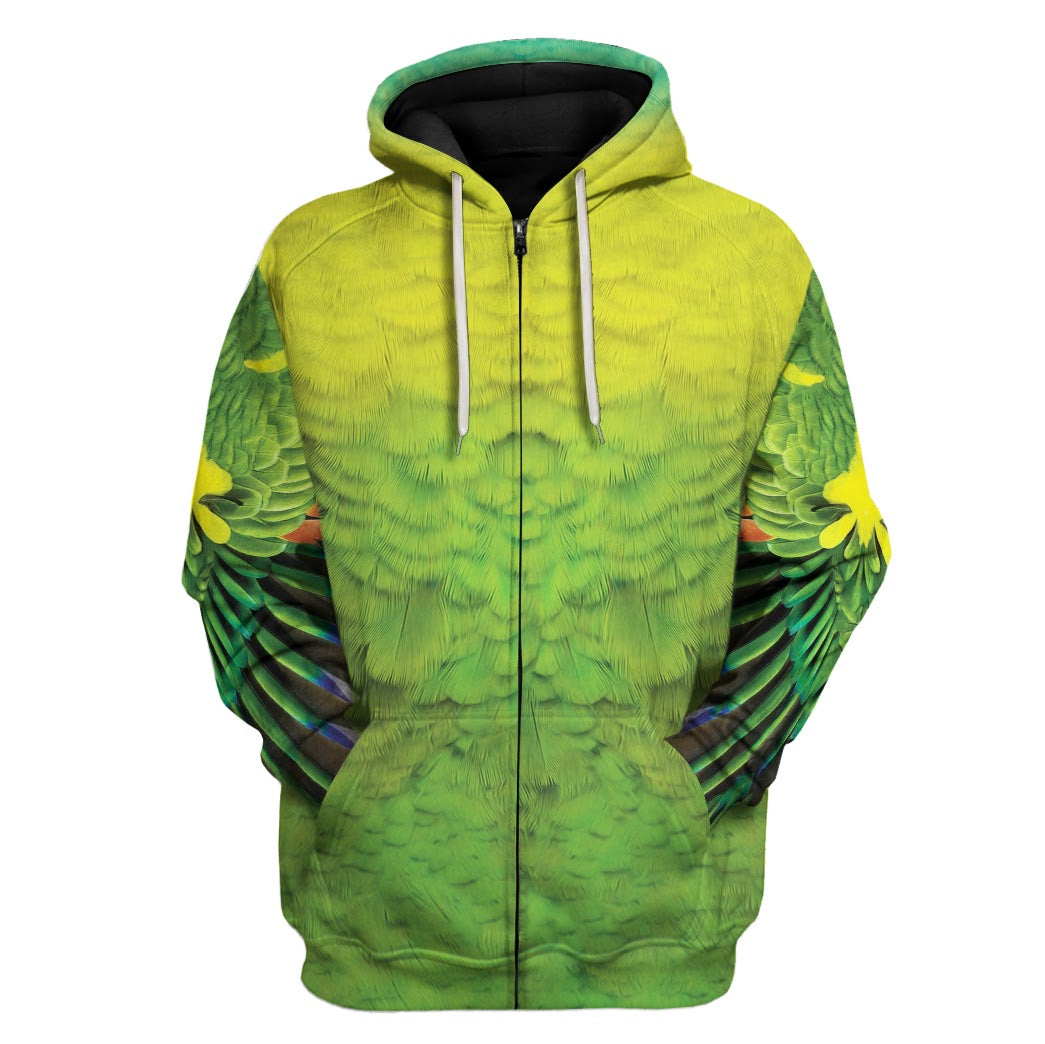 Amazon Parrot Animal Cosplay T-shirt Hoodie Sweatpants Apparel - Stormmerch Exclusive
