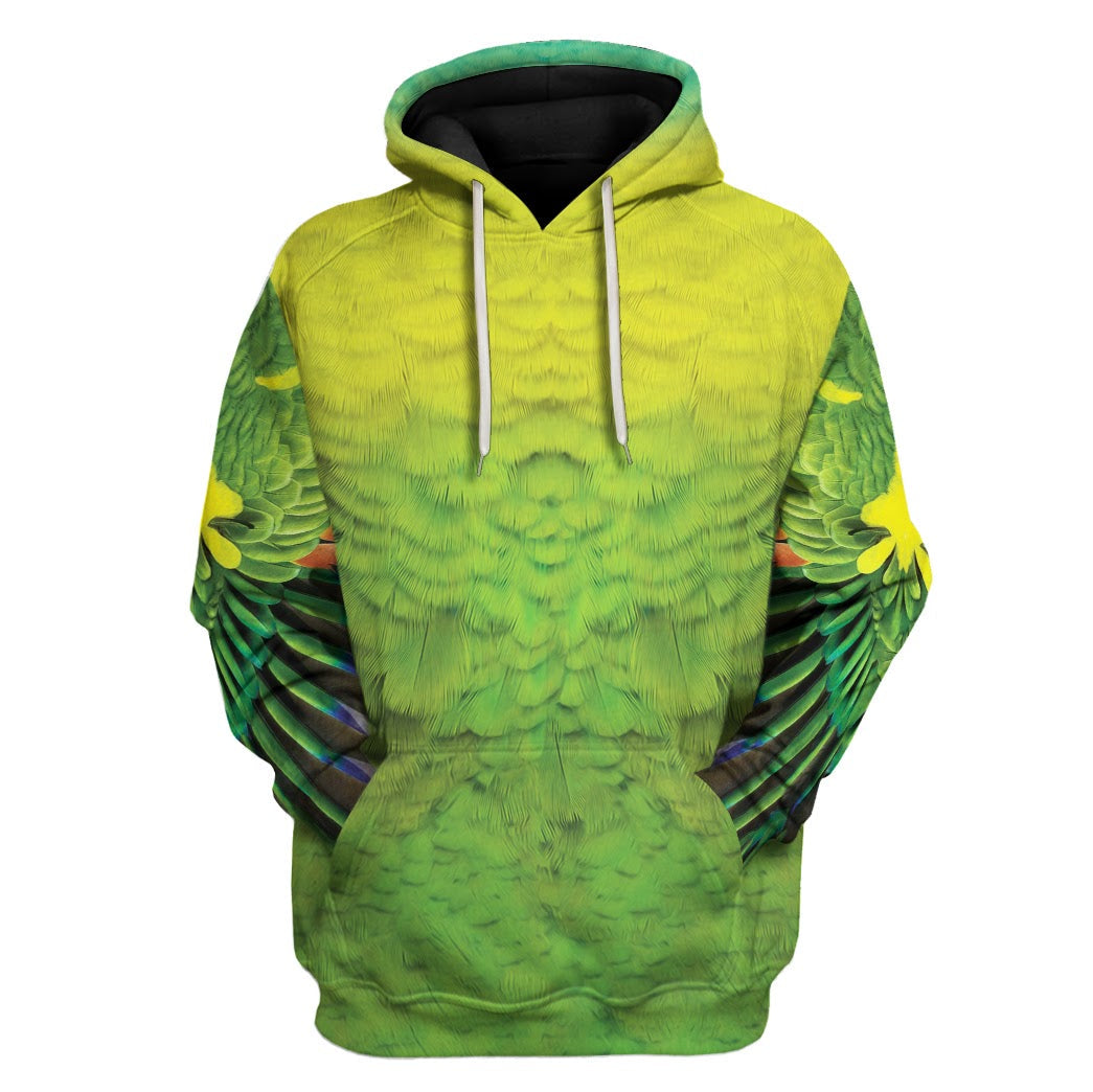 Amazon Parrot Animal Cosplay T-shirt Hoodie Sweatpants Apparel - Stormmerch Exclusive