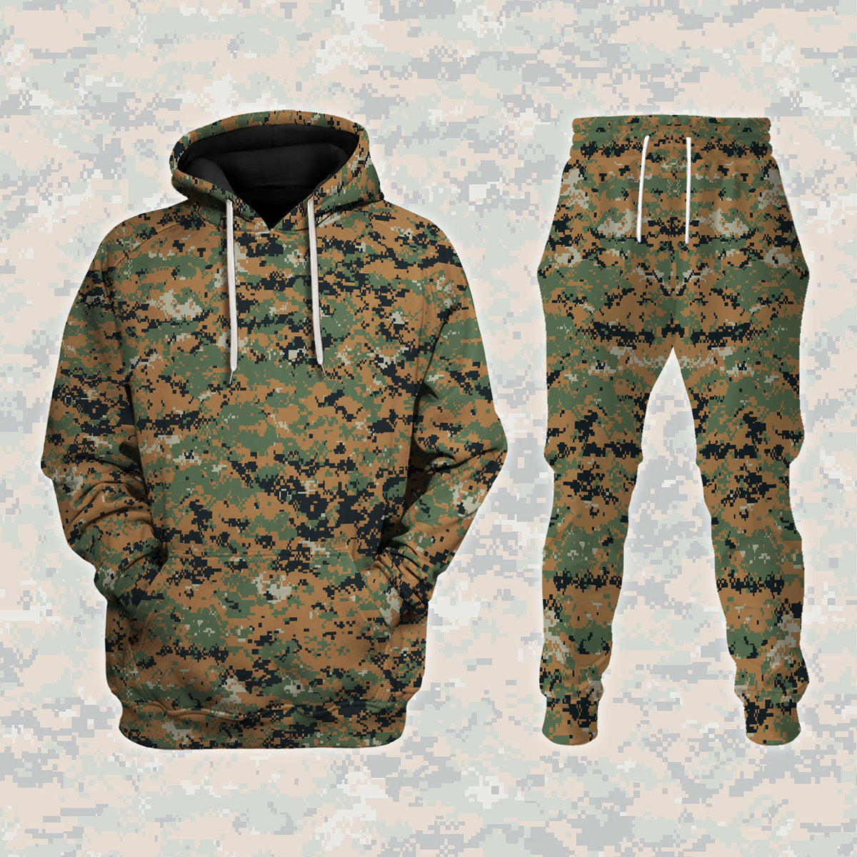American MARPAT Marine pattern Woodland Camo - Stormmerch Exclusive
