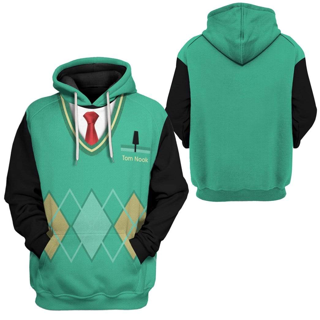 Animal Crossing Tom Nook Costume Hoodie Sweatshirt T-Shirt Sweatpants Tracksuit - Stormmerch Exclusive