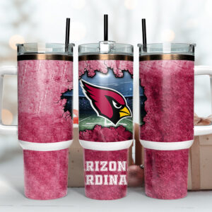 Arizona Cardinals NFL Custom Stanley Cup 40 oz 30 oz Tumbler With Handle
