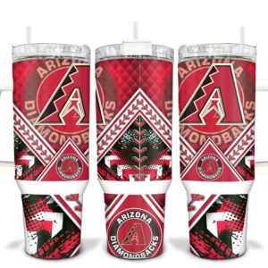 Arizona Diamondbacks MLB Custom Stanley Cup 40 oz 30 oz Tumbler With Handle