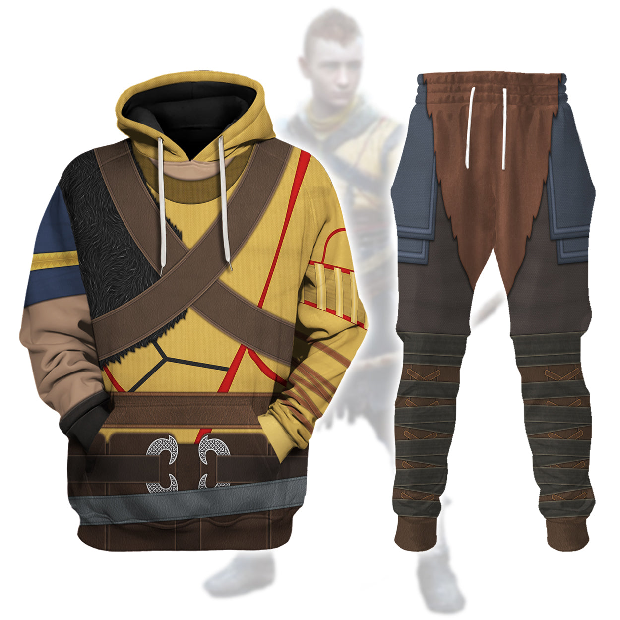 Atreus Costume Hoodie Sweatshirt T-Shirt Sweatpants - Stormmerch Exclusive