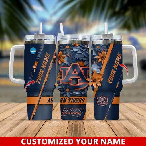 Auburn Tigers NCAA Custom Stanley Cup 40 oz 30 oz Tumbler With Handle