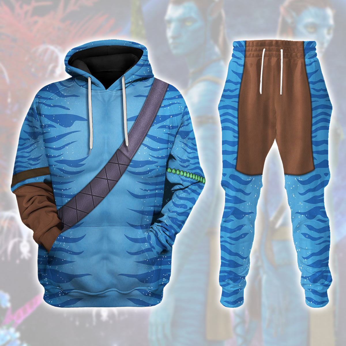 Avatar Jake Cosplay Costume Hoodie Sweatshirt T-Shirt Sweatpants Tracksuit - Stormmerch Exclusive