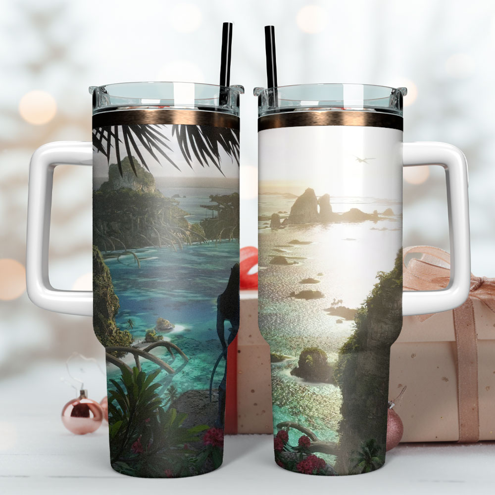 Avatar The Way Of Water Movie Custom Stanley Cup 40 oz 30 oz Tumbler With Handle