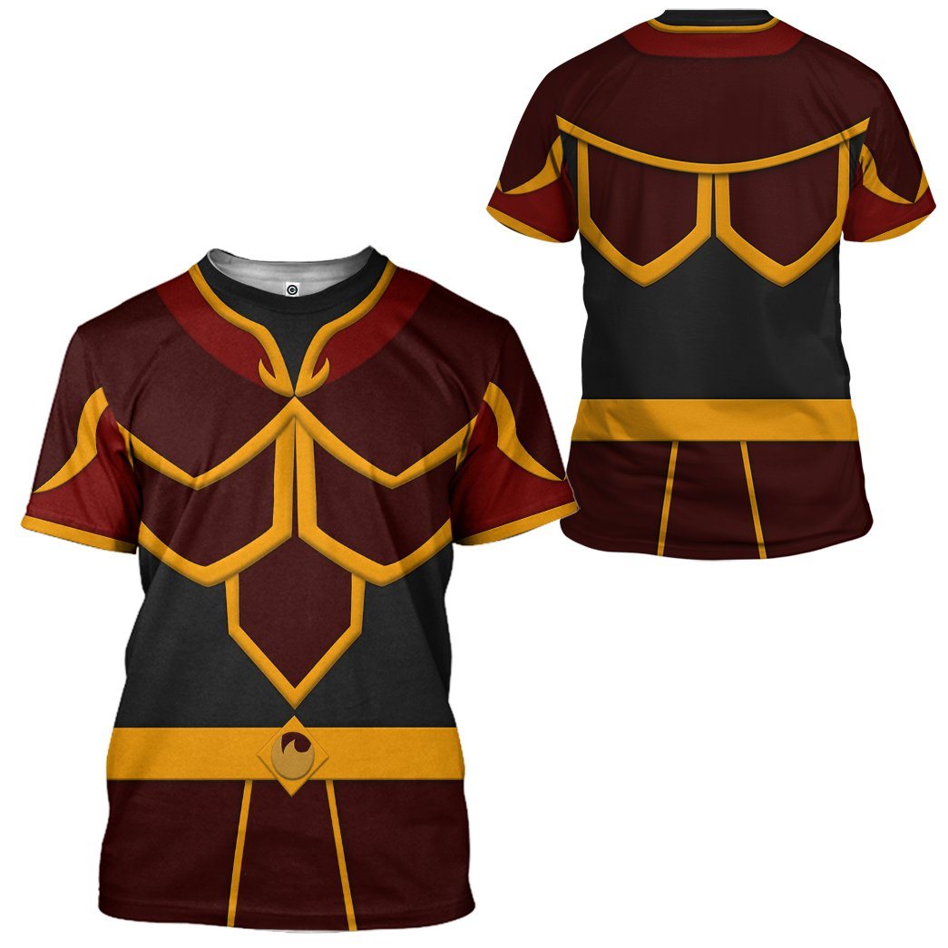 Azula The Last Airbender Costume Hoodie Sweatshirt T-Shirt Sweatpants Tracksuit - Stormmerch Exclusive