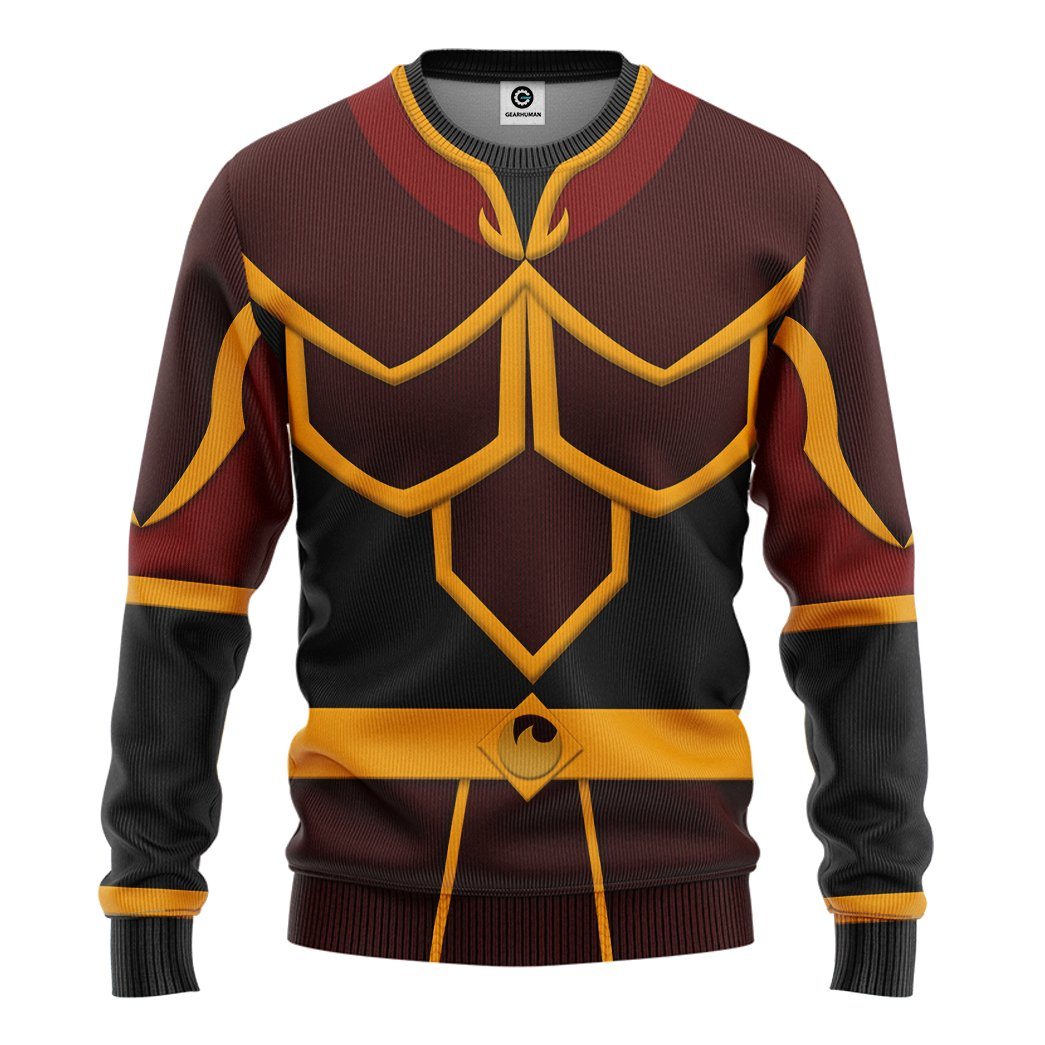 Azula The Last Airbender Costume Hoodie Sweatshirt T-Shirt Sweatpants Tracksuit - Stormmerch Exclusive