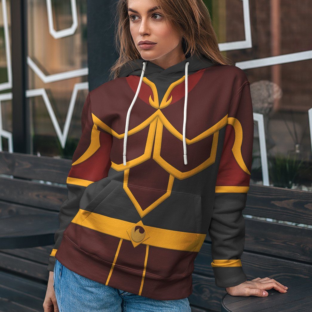 Azula The Last Airbender Costume Hoodie Sweatshirt T-Shirt Sweatpants Tracksuit - Stormmerch Exclusive