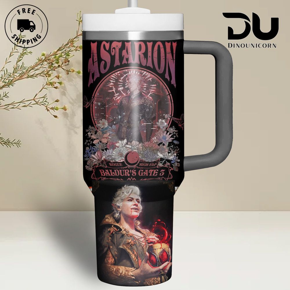 Baldur's Gate Games Custom Stanley Cup 40 oz 30 oz Tumbler With Handle
