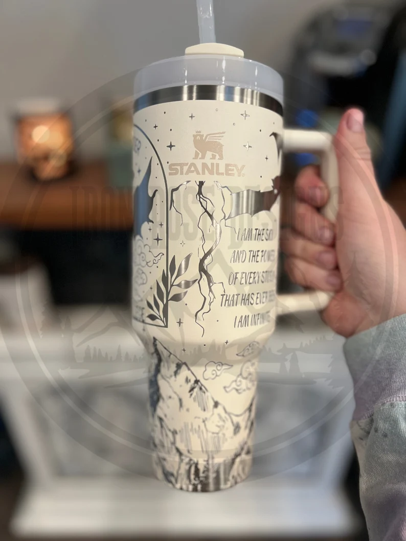 Basgiath Fourth Wing Custom Stanley Cup 40 oz 30 oz Tumbler With Handle