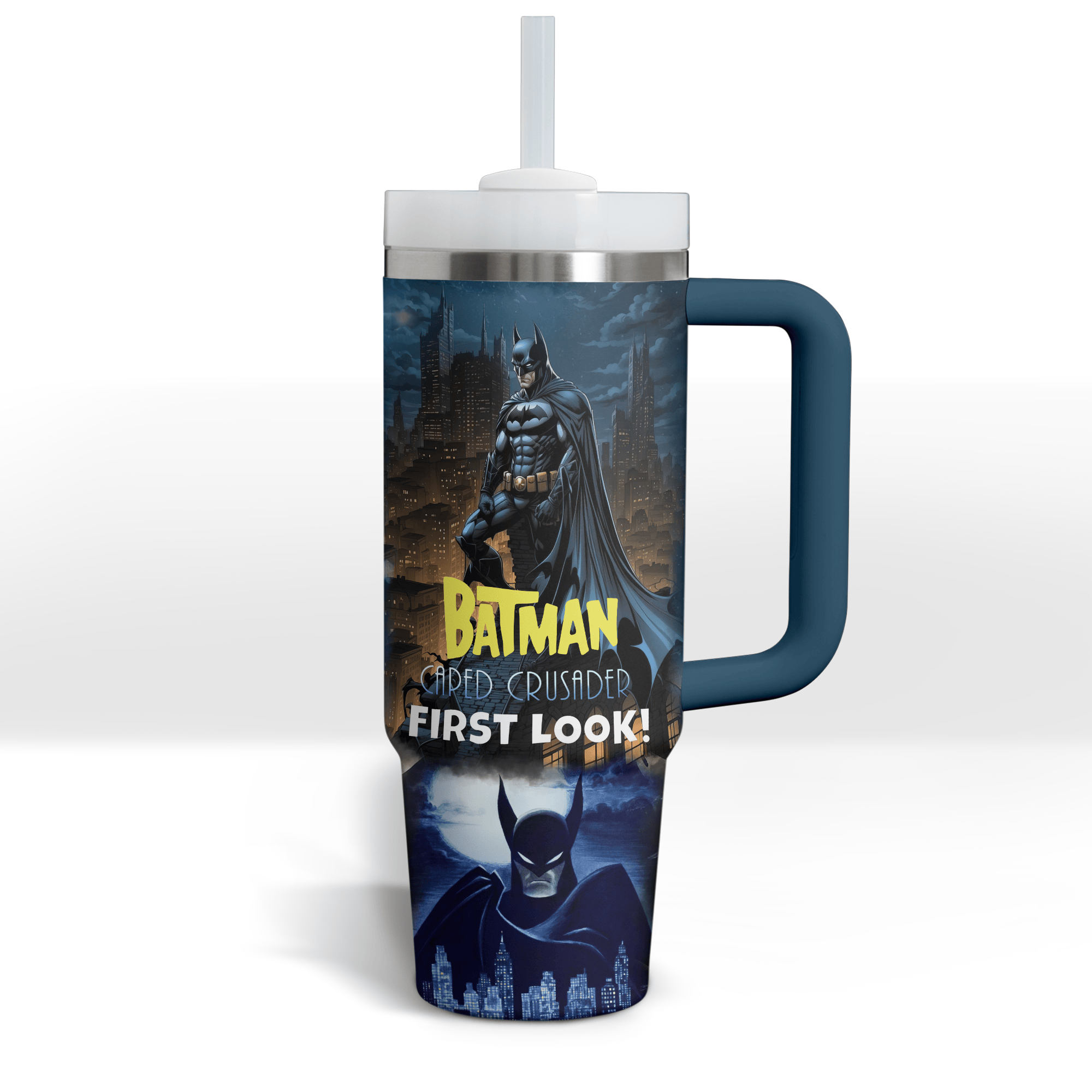 Batman Movies Custom Stanley Cup 40 oz 30 oz Tumbler With Handle