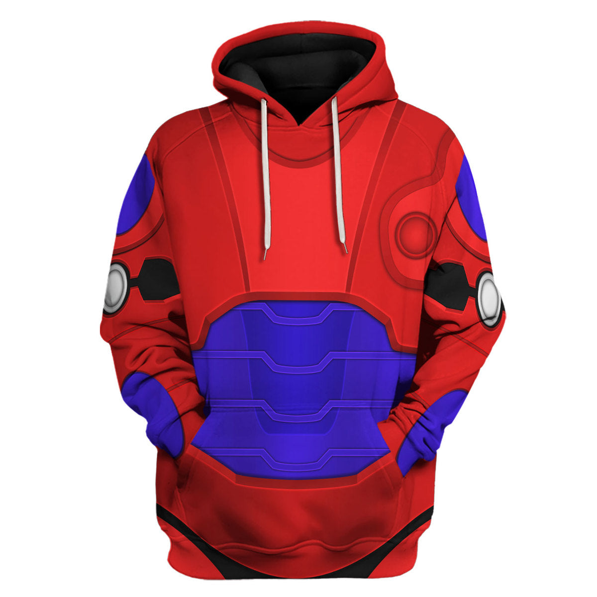 Baymax Super Armor Costume Hoodie Sweatshirt T-Shirt Sweatpants - Stormmerch Exclusive
