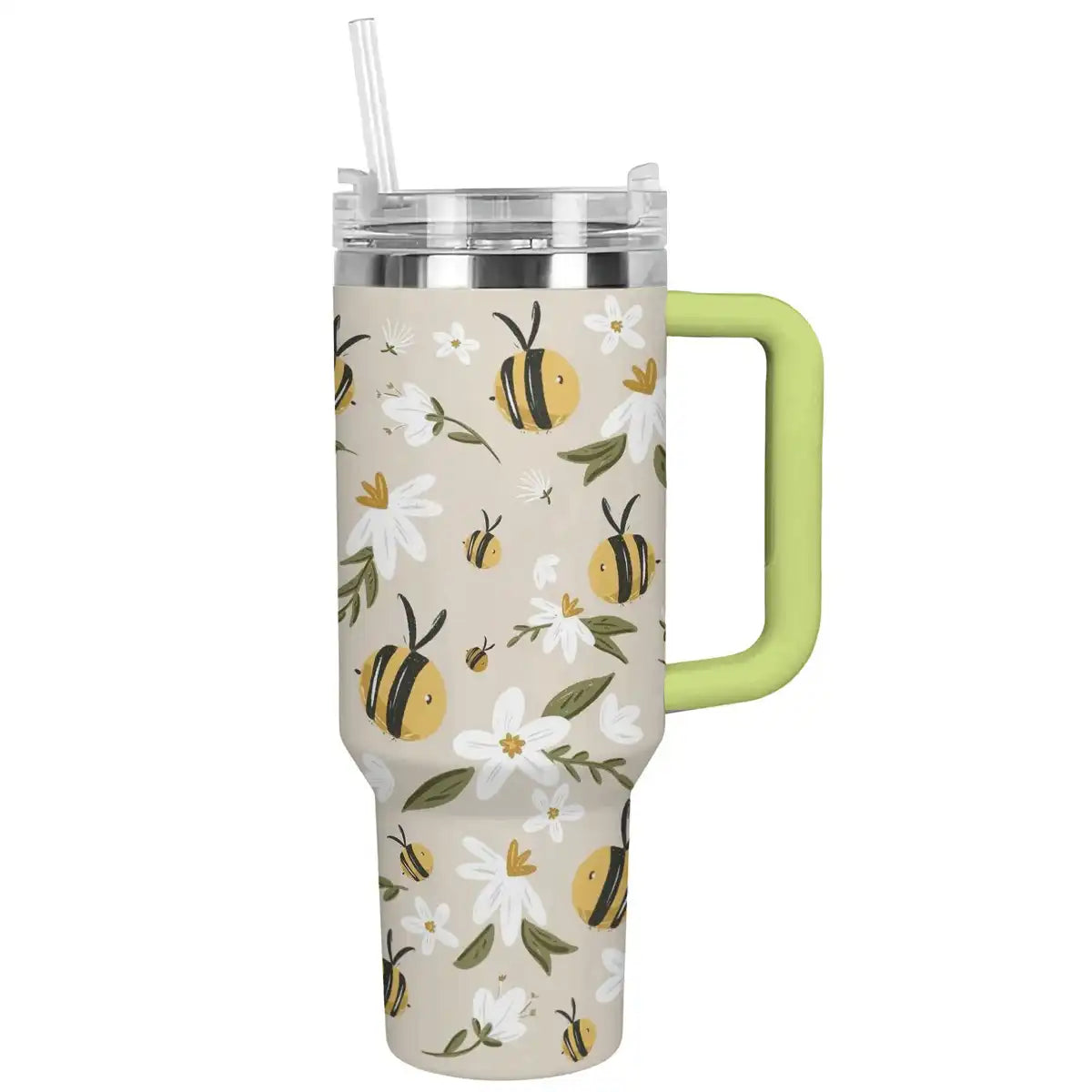Bee Custom Stanley Cup 40 oz 30 oz Tumbler With Handle