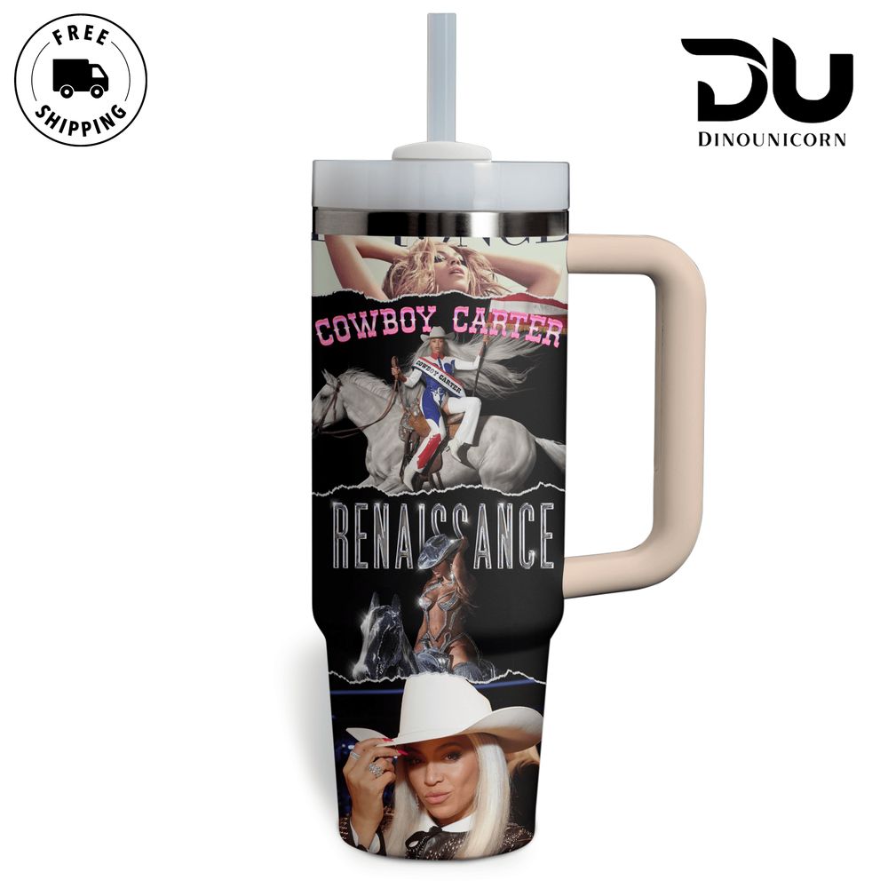 Beyonce Music Custom Stanley Cup 40 oz 30 oz Tumbler With Handle