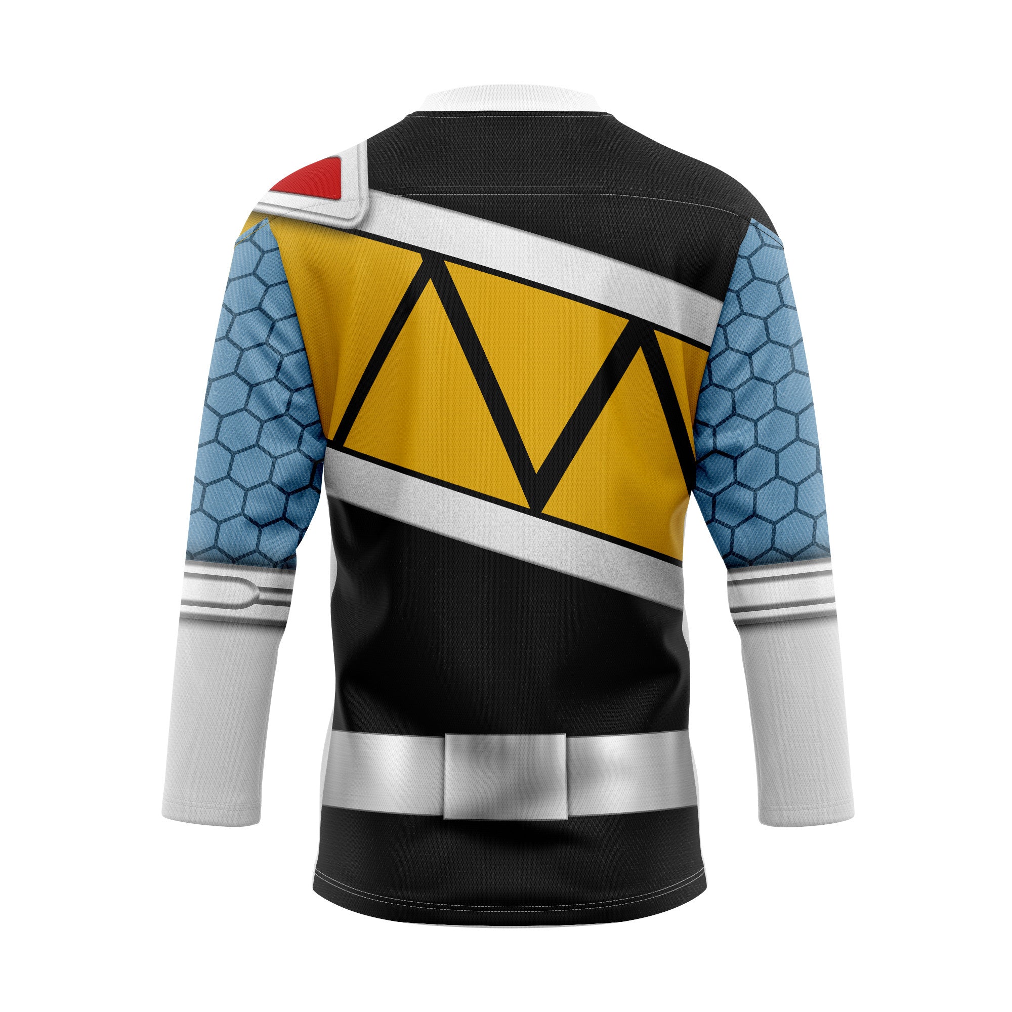 Black Power Rangers Dino Charge Hockey Jersey - Stormmerch Exclusive