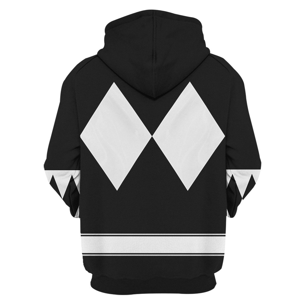 Black Ranger Mighty Morphin The Movie (1995) Hoodies Sweatshirt T-shirt Hawaiian - Stormmerch Exclusive