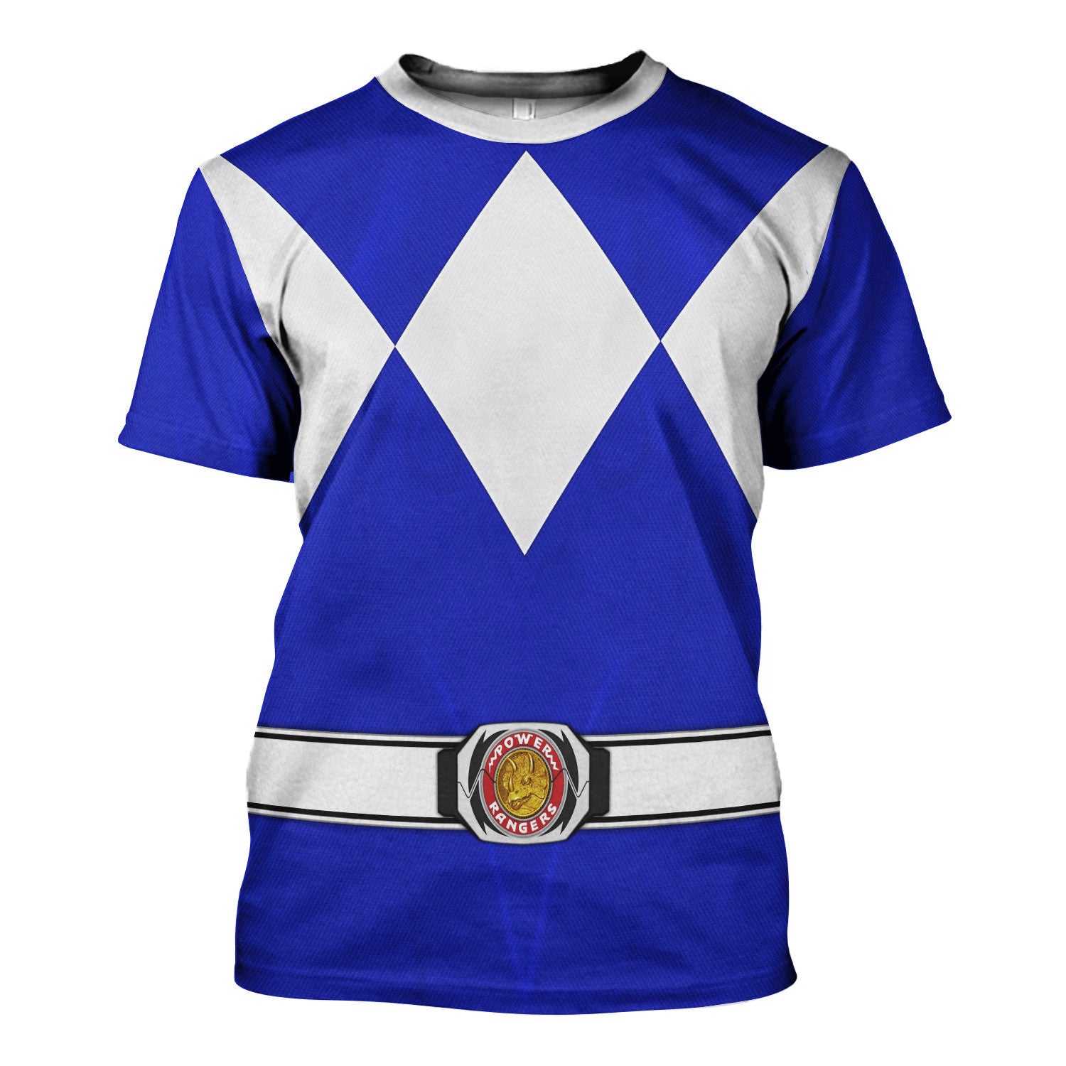 Blue Ranger Mighty Morphin Hoodies Sweatshirt T-shirt Hawaiian - Stormmerch Exclusive