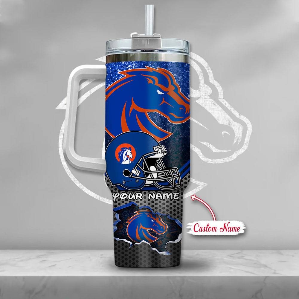 Boise State Broncos NCAA Mickey Mouse Custom Stanley Cup 40 oz 30 oz Tumbler With Handle