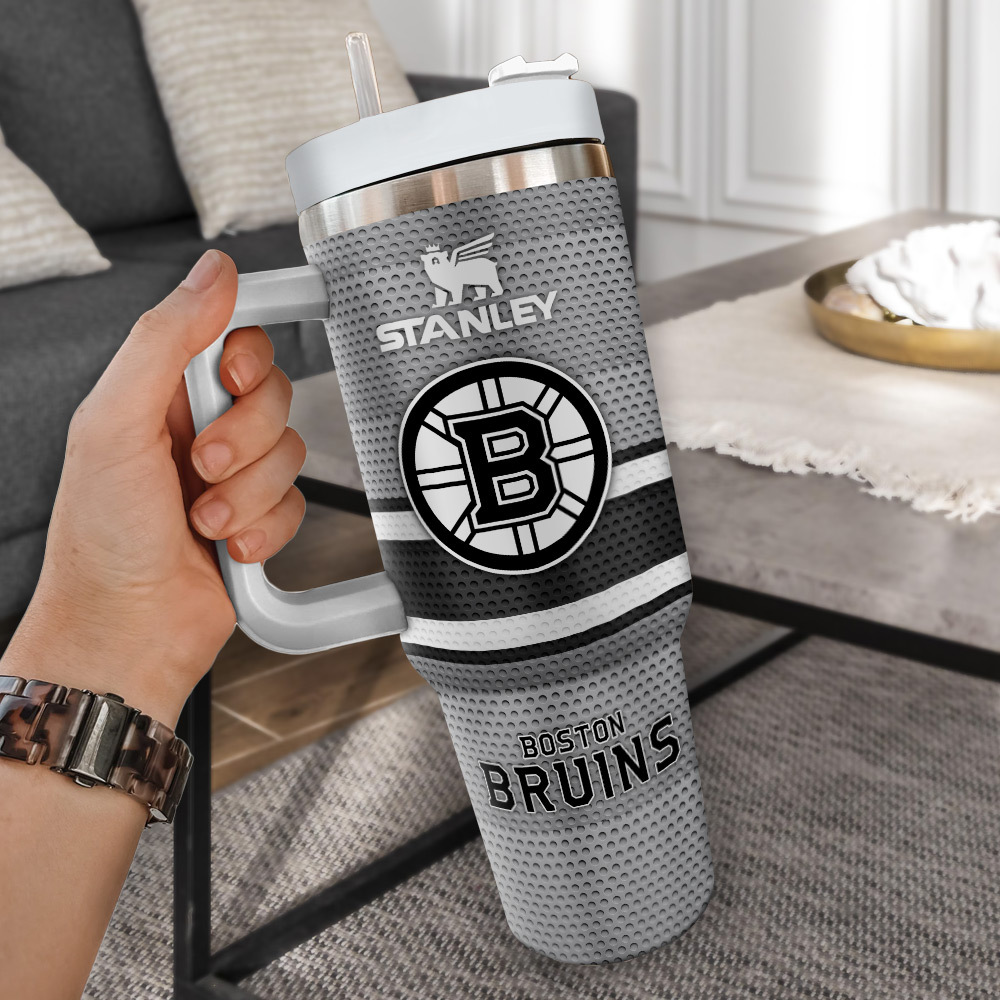 Boston Bruins NHL Custom Stanley Cup 40 oz 30 oz Tumbler With Handle