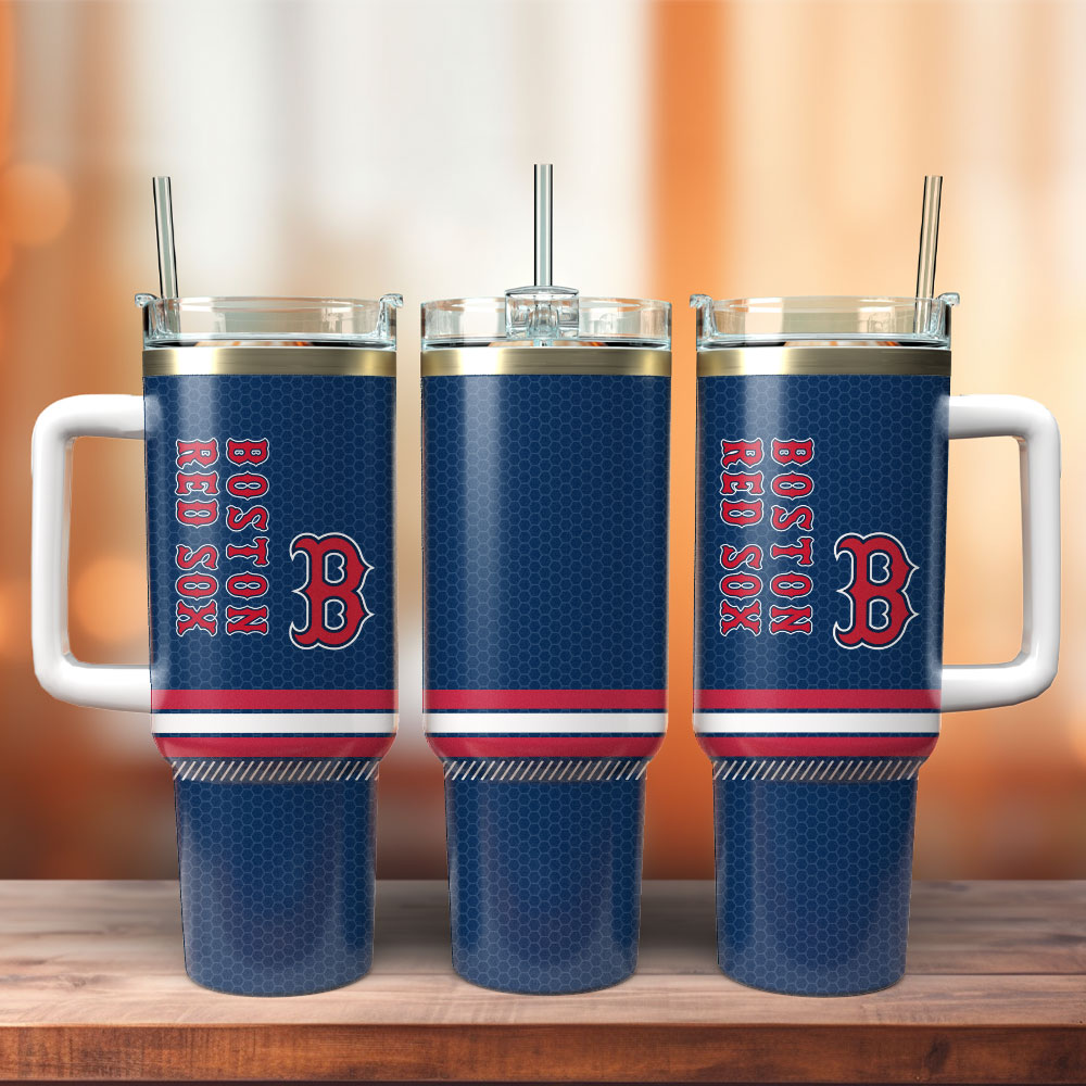 Boston Red Sox Baseball MLB Sport Custom Stanley Cup 40 oz 30 oz Tumbler With Handle