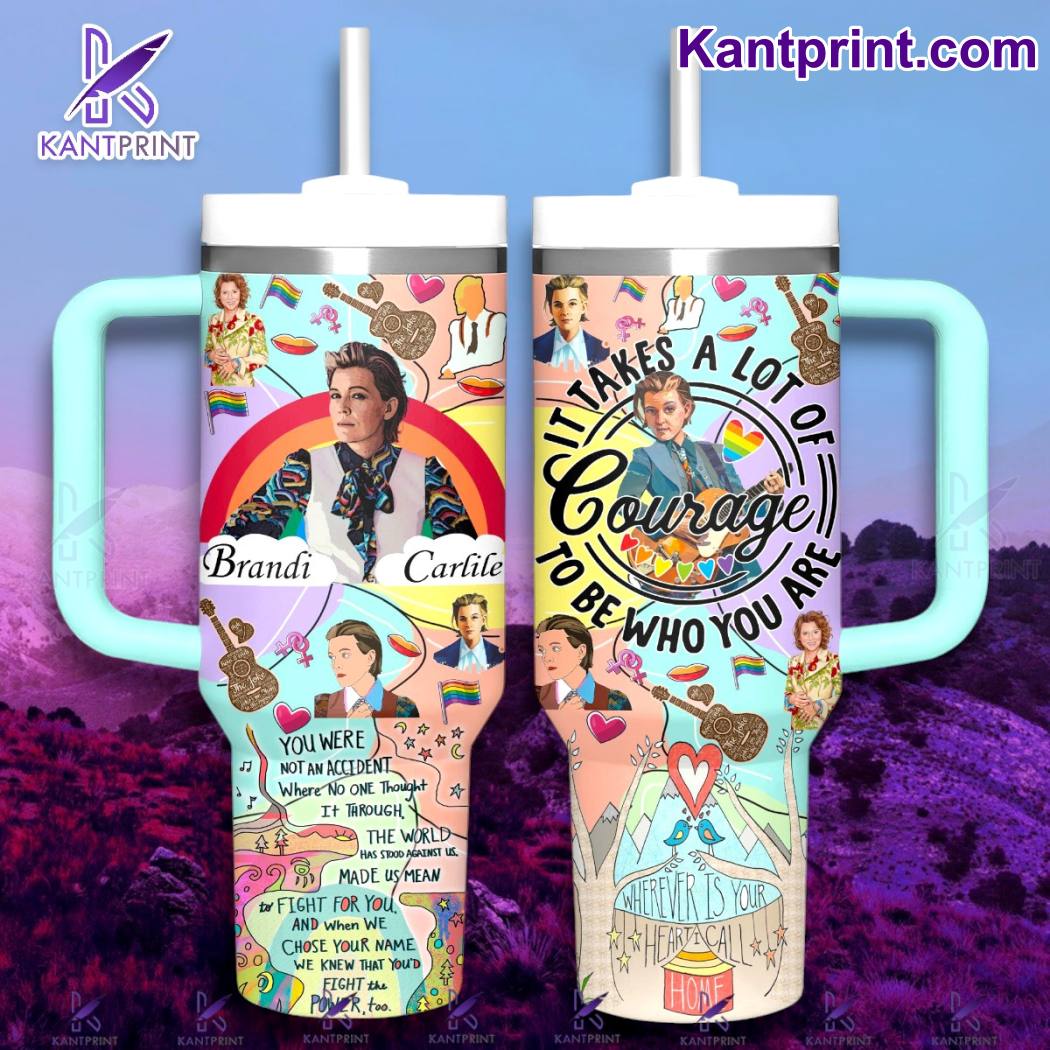 Brandi Carlile Music Custom Stanley Cup 40 oz 30 oz Tumbler With Handle