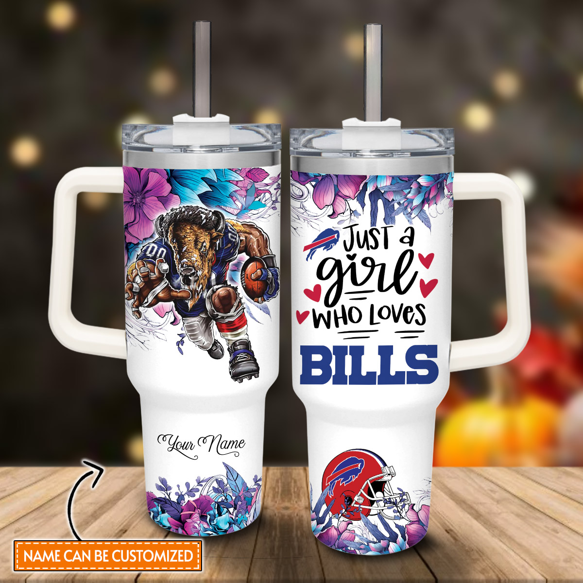 Buffalo Bills NFL Custom Stanley Cup 40 oz 30 oz Tumbler With Handle