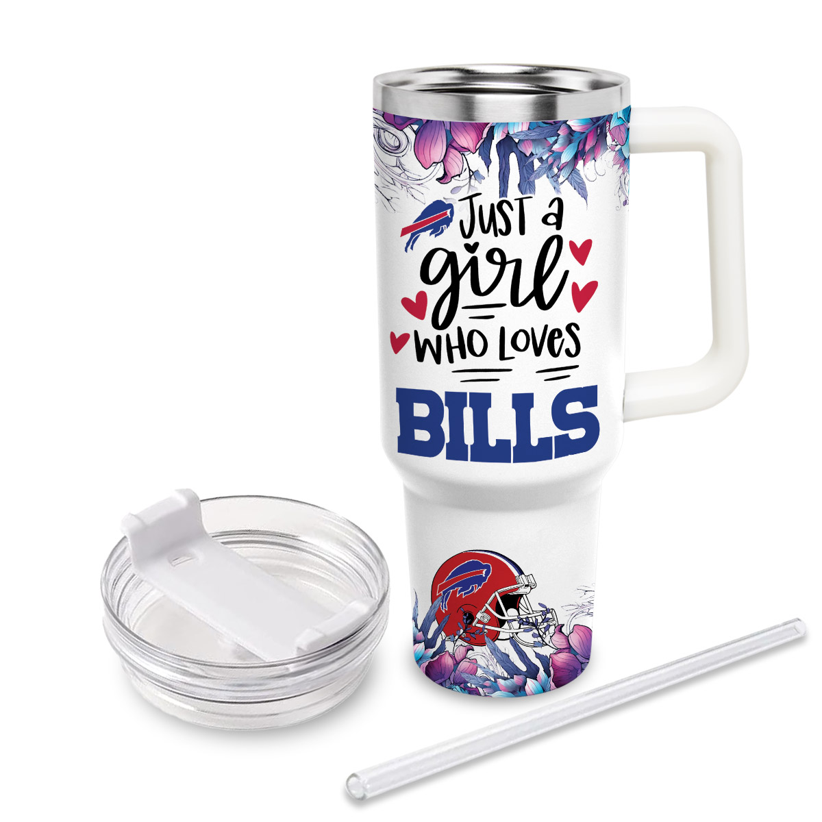 Buffalo Bills NFL Custom Stanley Cup 40 oz 30 oz Tumbler With Handle