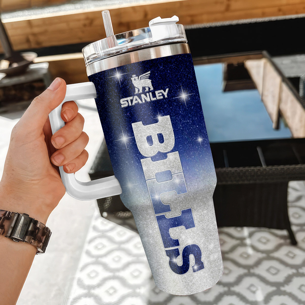 Buffalo Bills NFL Custom Stanley Cup 40 oz 30 oz Tumbler With Handle