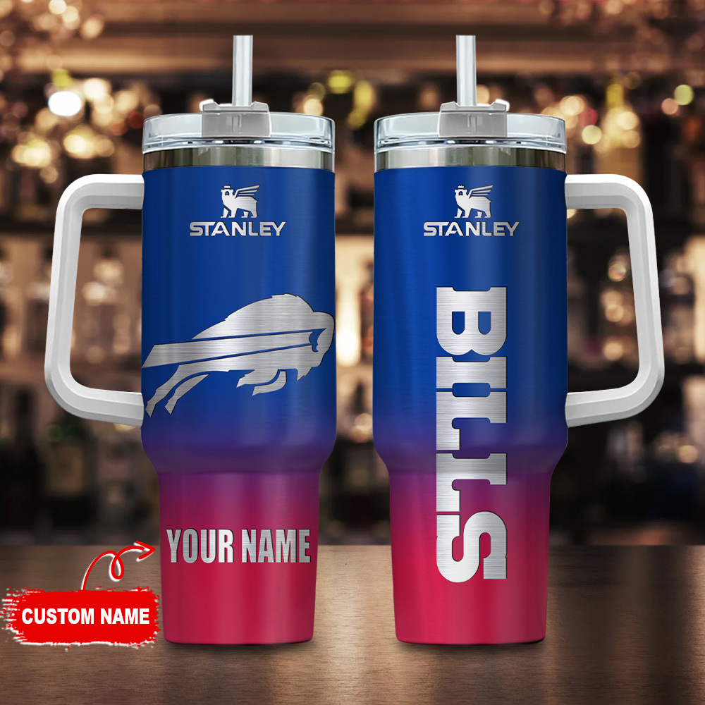 Buffalo Bills NFL Custom Stanley Cup 40 oz 30 oz Tumbler With Handle
