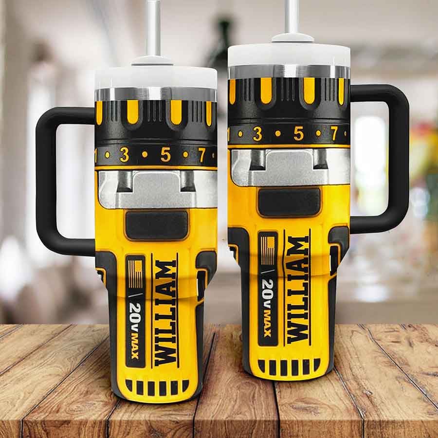 Cat Filter Real Wrench Custom Stanley Cup 40 oz 30 oz Tumbler With Handle