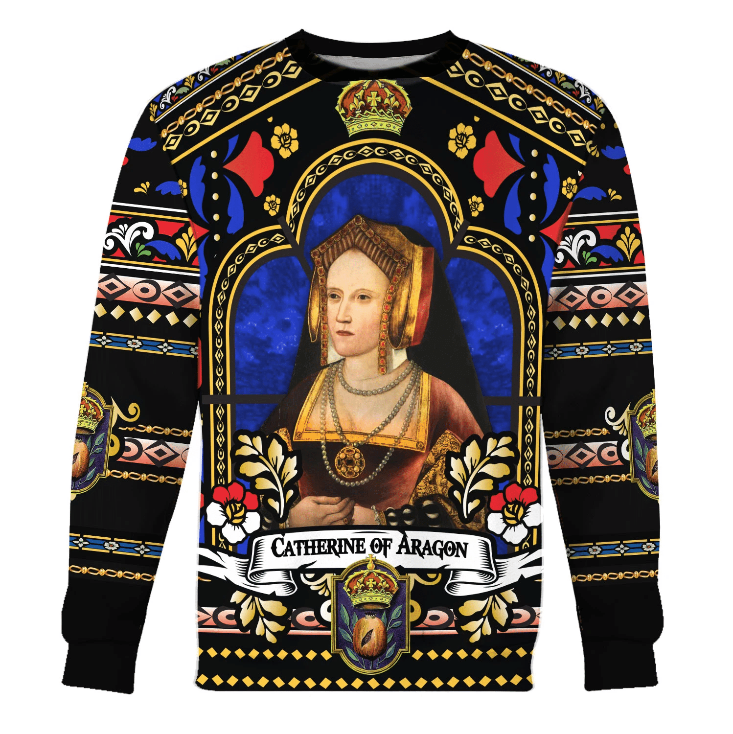 Catherine of Aragon Queen of England Costume Hoodie Sweatshirt T-Shirt Sweatpants Tracksuit - Stormmerch Exclusive