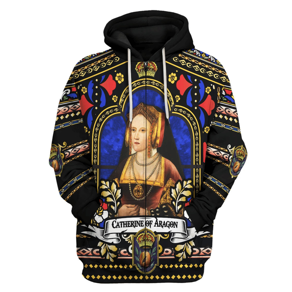 Catherine of Aragon Queen of England Costume Hoodie Sweatshirt T-Shirt Sweatpants Tracksuit - Stormmerch Exclusive