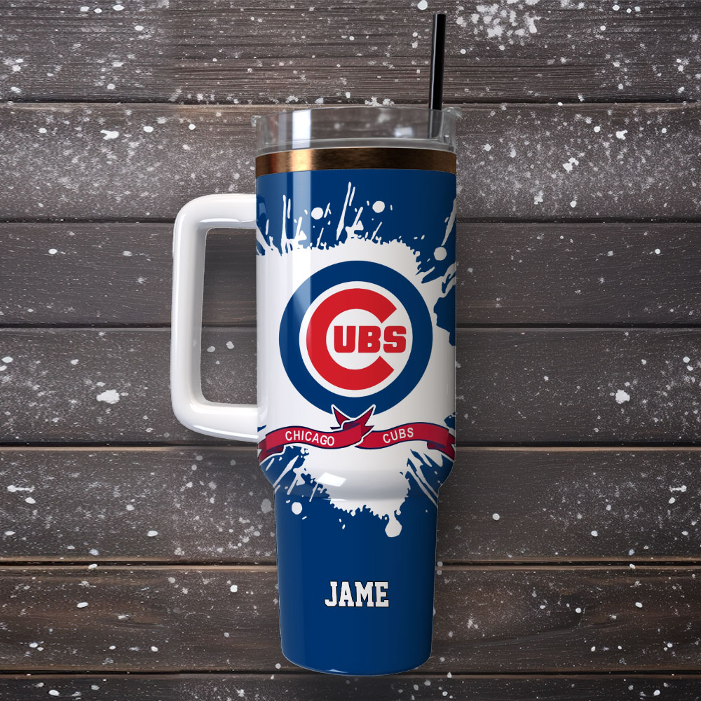 Chicago Cubs Baseball MLB Sport Custom Stanley Cup 40 oz 30 oz Tumbler With Handle