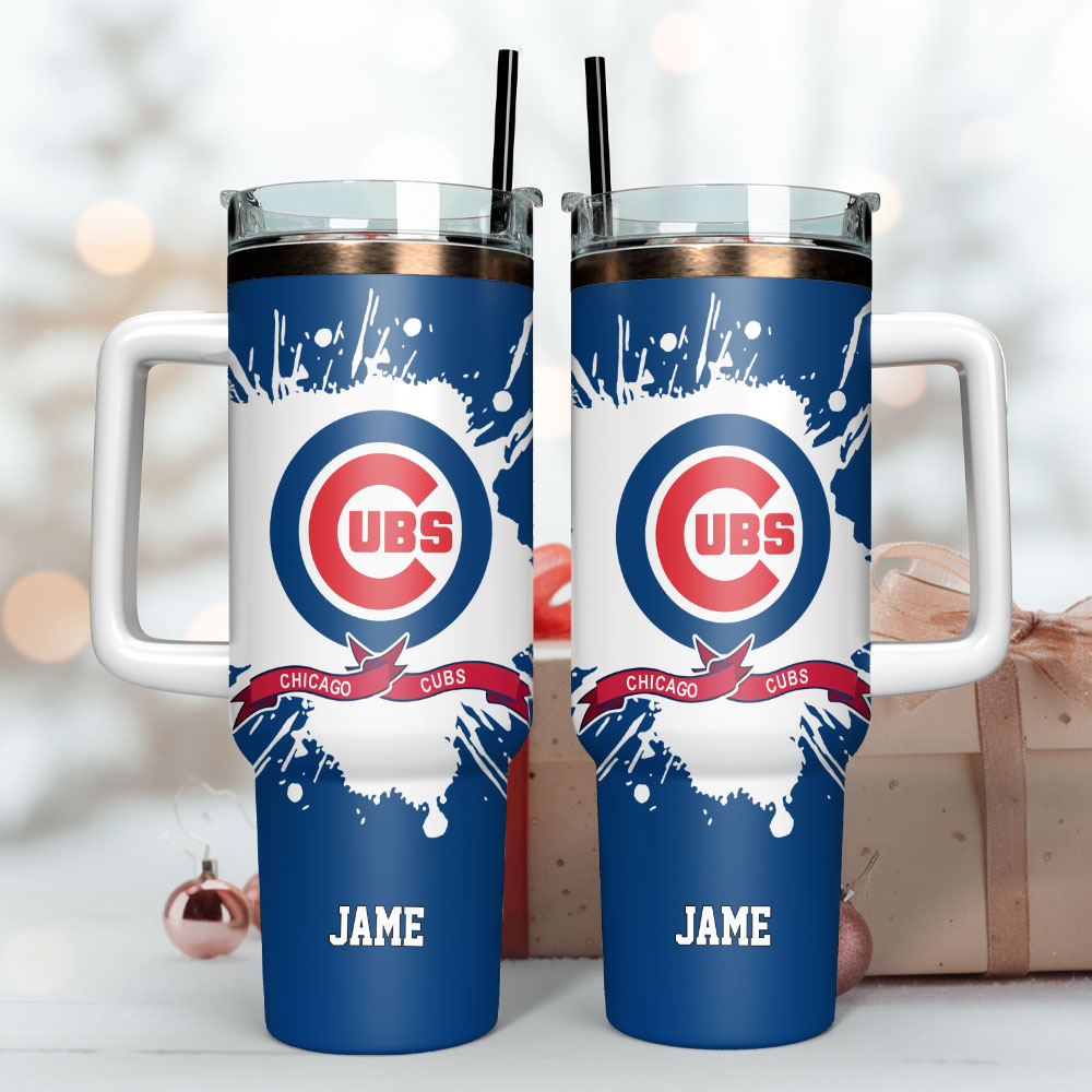 Chicago Cubs Baseball MLB Sport Custom Stanley Cup 40 oz 30 oz Tumbler With Handle