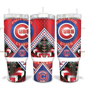 Chicago Cubs MLB Custom Stanley Cup 40 oz 30 oz Tumbler With Handle