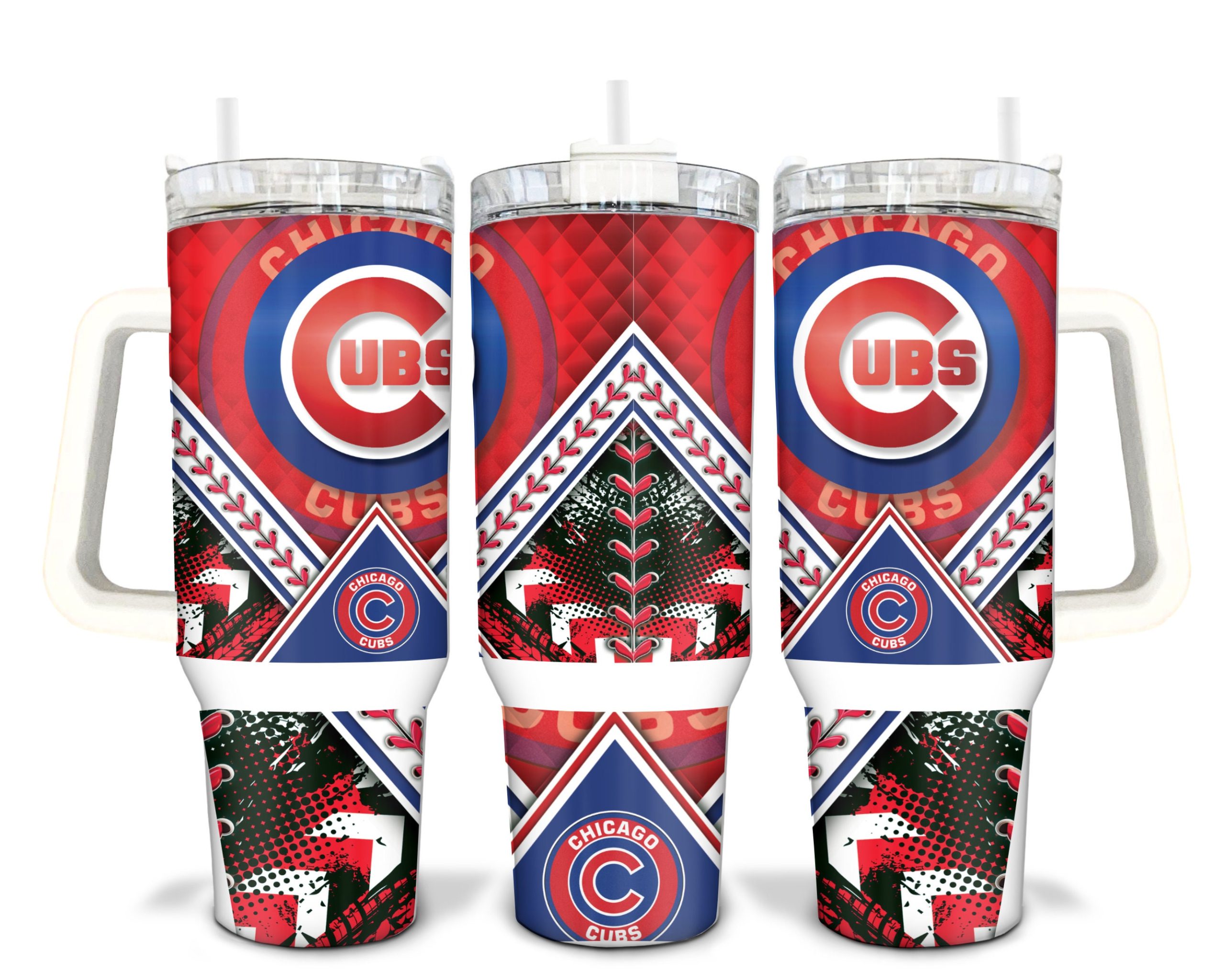 Chicago Cubs MLB Custom Stanley Cup 40 oz 30 oz Tumbler With Handle