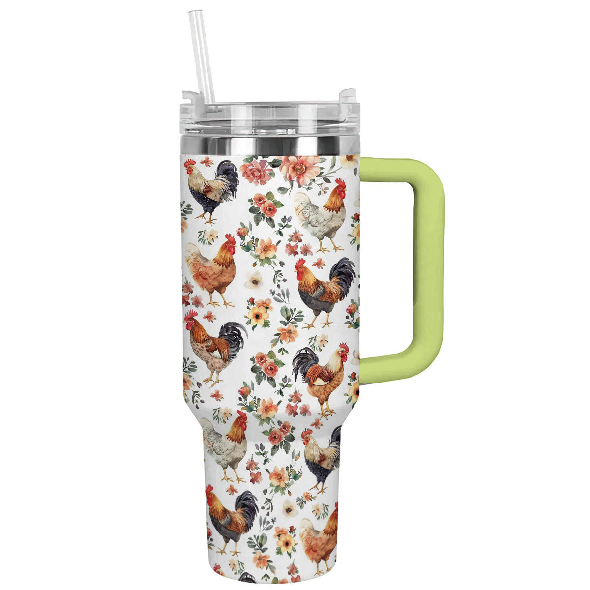Chicken Custom Stanley Cup 40 oz 30 oz Tumbler With Handle