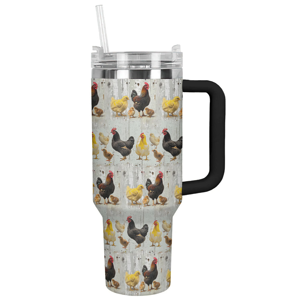 Chicken in Farm Custom Stanley Cup 40 oz 30 oz Tumbler With Handle