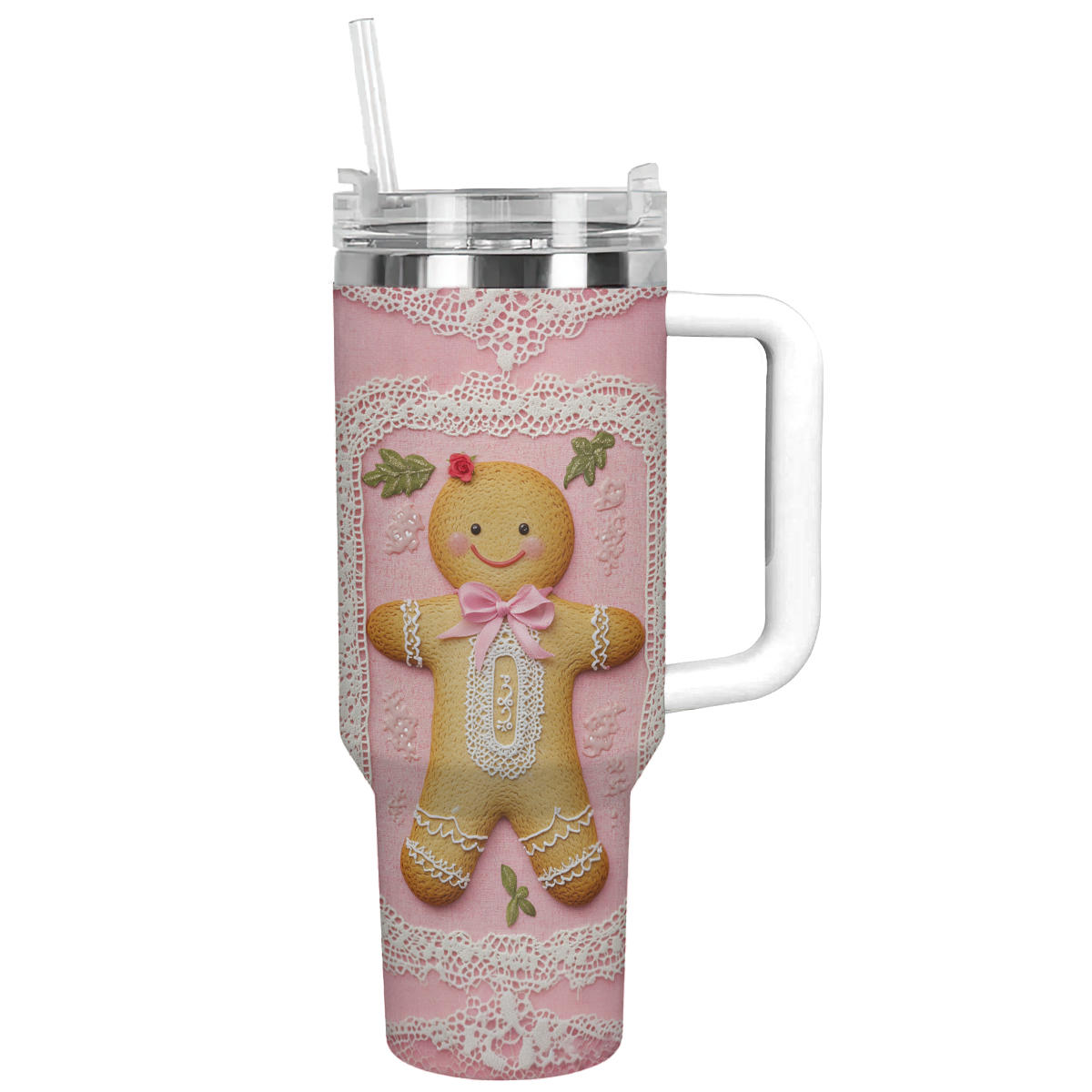 Chrismas Coquette Christmas Custom Stanley Cup 40 oz 30 oz Tumbler With Handle