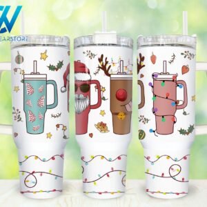 Christmas Cups Custom Stanley Cup 40 oz 30 oz Tumbler With Handle