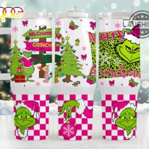 Christmas Grinch Movies Custom Stanley Cup 40 oz 30 oz Tumbler With Handle